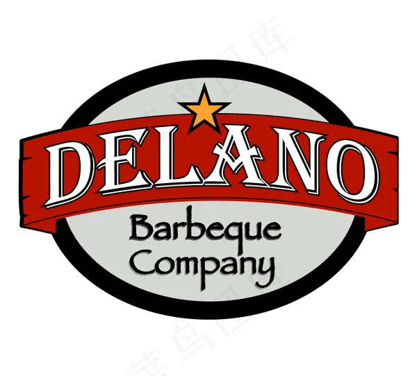 Delano_Barbeque l...ai矢量模版下载