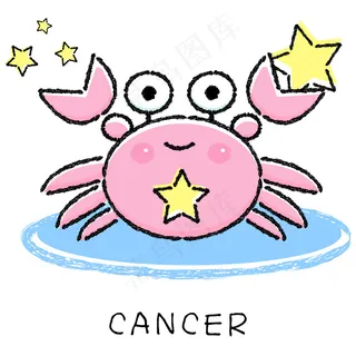 印花矢量图 简单卡通 卡通动物 星...