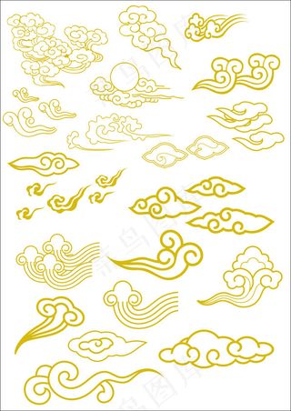祥云 矢量