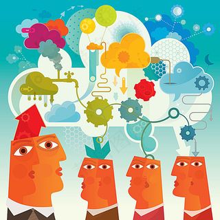 云系统科技插画