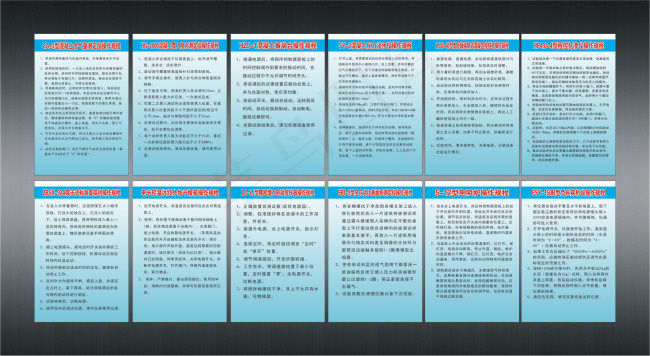 蓝色制度cdr矢量模版下载