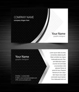 黑色大气名片