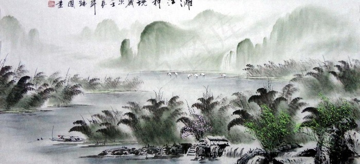 水墨山水图片