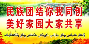 民族团结展版