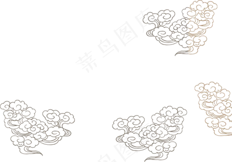 云中国风祥云古风云png