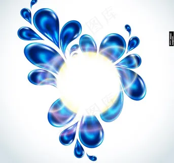 动感水花纹图片 动感水花纹图片