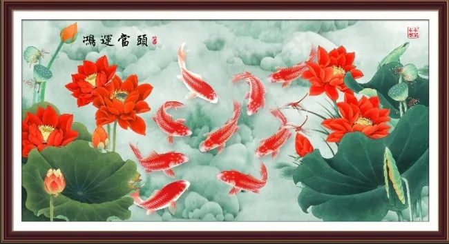 九鱼图(12992X7087(DPI:300))psd模版下载