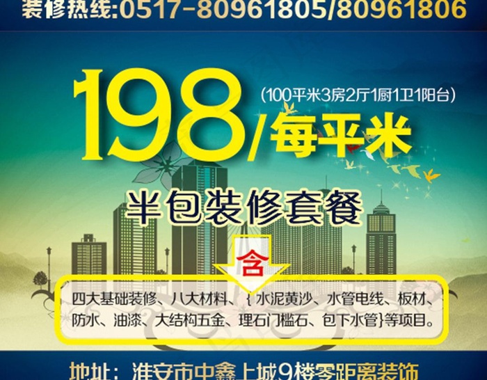 装修网网页广告图片cdr矢量模版下载