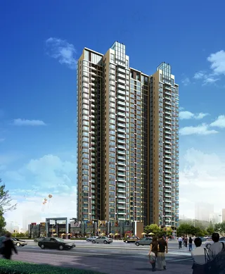 高层洋房效果图图片