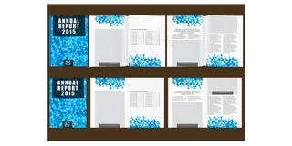 国外时尚大气企业宣传单页设计模板