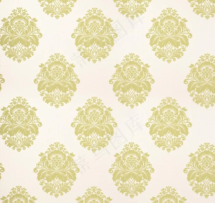 欧式花纹布纹墙纸图片