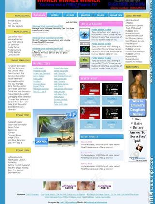 资讯门户css模板图片