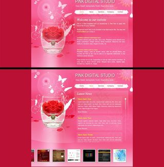 工作室FLASH简单模板图片