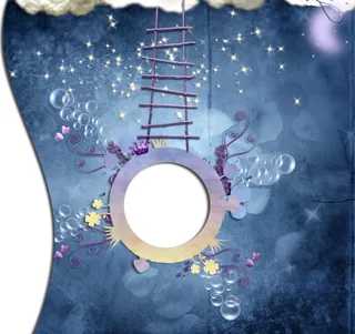 紫色浪漫相框 超可爱儿童相框图片