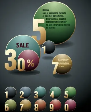 创意标签设计矢量素材四