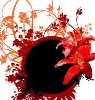 韩国植物花纹矢量素材12