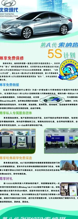 北京现代易拉宝图片