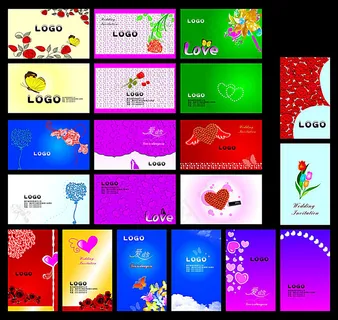 婚庆名片设计 婚庆名片设计
