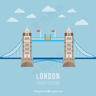 塔桥的插图