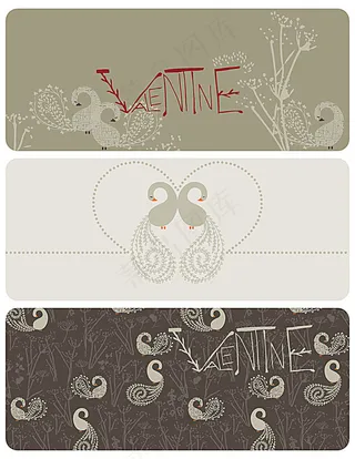 情人节贺卡模板