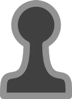 国际象棋棋子黑色剪贴画