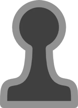 国际象棋棋子黑色剪贴画