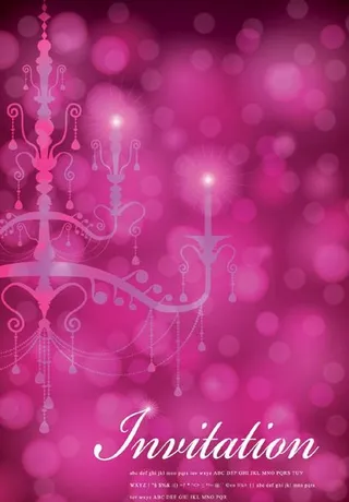 吊灯装饰背景矢量素材