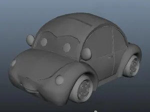 简单汽车3D模型