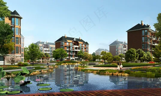 房地产建筑效果图图片 房地产建筑效果图图片