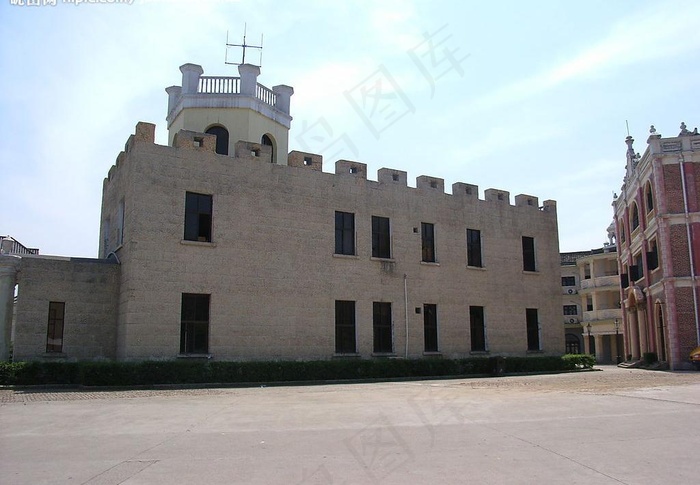 广州街·香港港一景欧式建筑图片