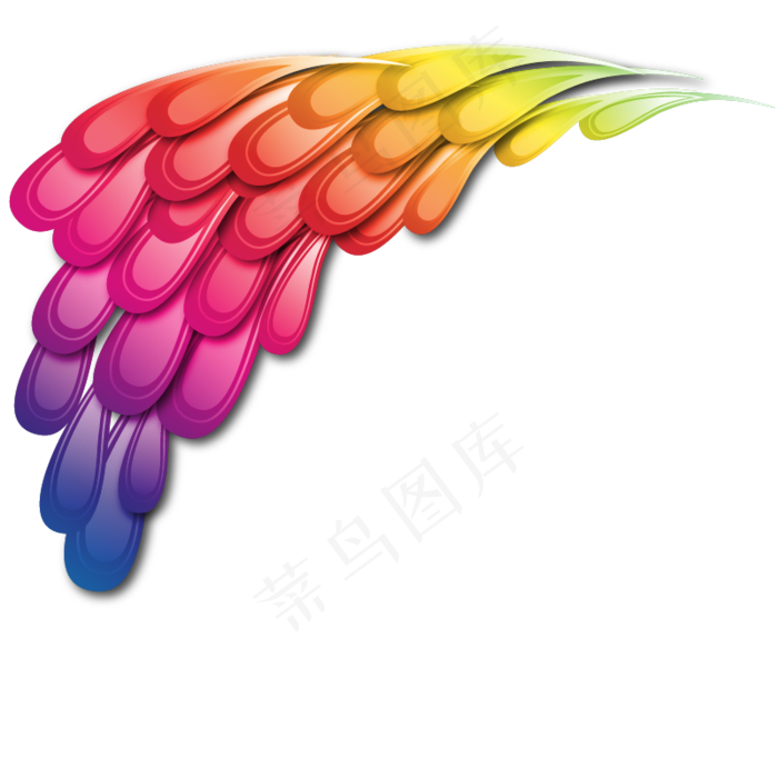 高清唯美孔雀羽毛动物PNG透明素材