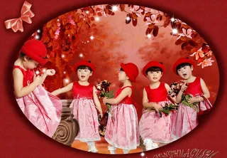 美丽童话 小红帽儿童 幼儿园图片