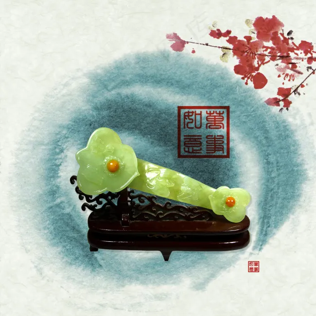玉石情怀2(1701X1701(DPI:72))psd模版下载