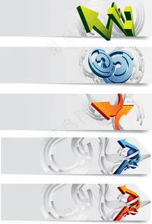3d立体箭头bann 3d立体箭头bann