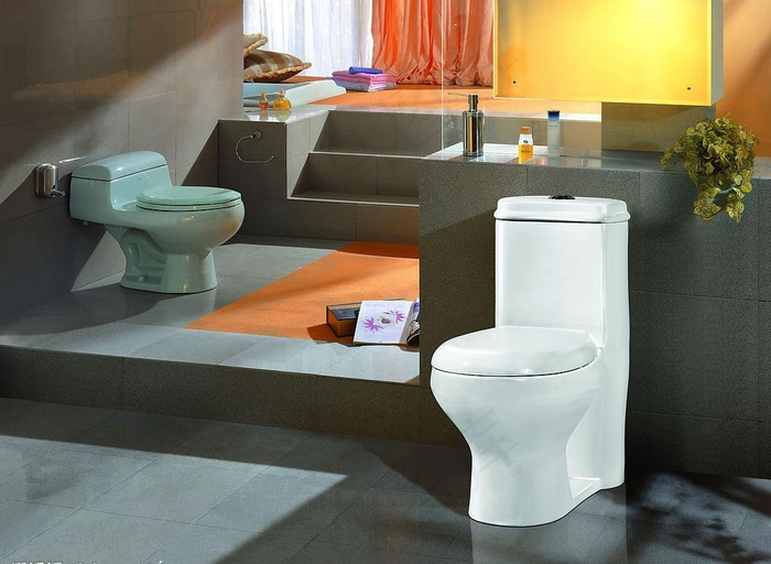 现代潮流浴室套间图片