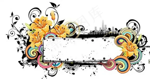 装饰边框设计矢量素材