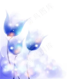 炫彩鲜花03—矢量素材