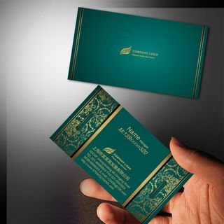 高贵奢华 个人通用名片PSD模版下...