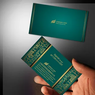 高贵奢华 个人通用名片PSD模版下...