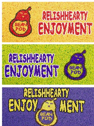 豆类广告 黄豆 绿豆 图片