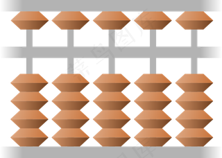 日本算盘剪贴画