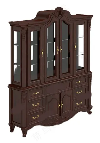 现代柜子模型模板下载