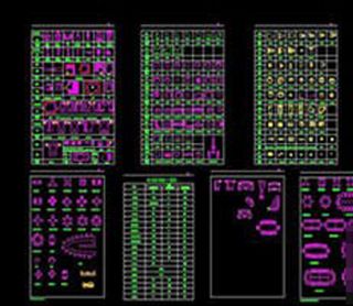 标准家具CAD素材