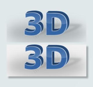 3D文字剪贴画
