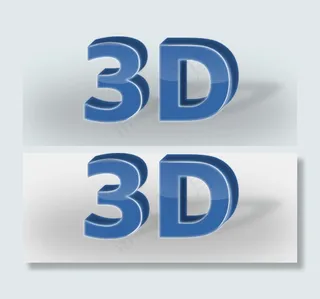 3D文字剪贴画