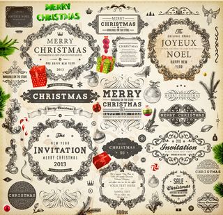 欧式花纹 边框 底纹