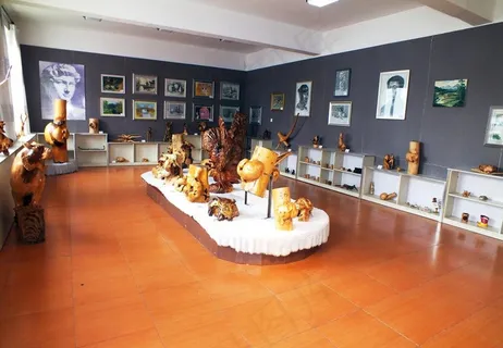 艺术展览厅内景图片