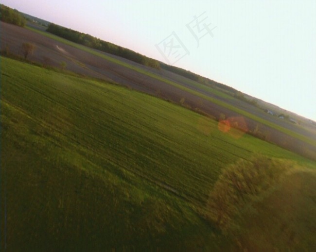 实拍稻田视频素材