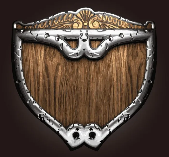 欧式盾牌图片eps,ai矢量模版下载