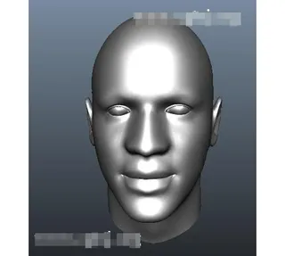 3D模型风格头像矢量素材